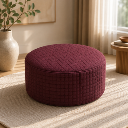 Tahmeed Kufi Hat Maroon