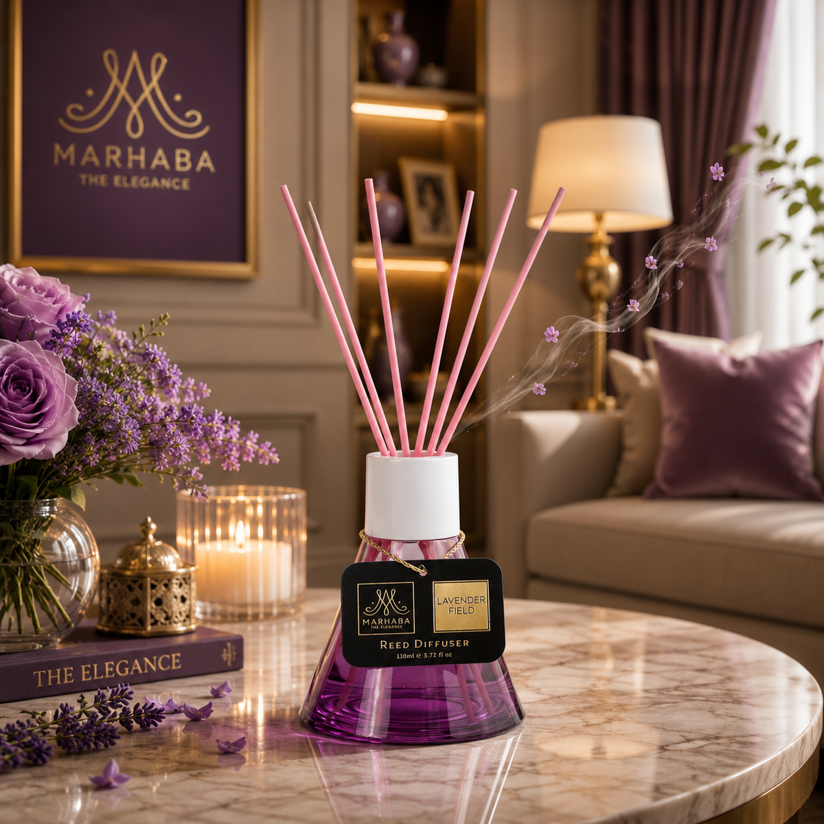 Lavender Field Reed Diffuser